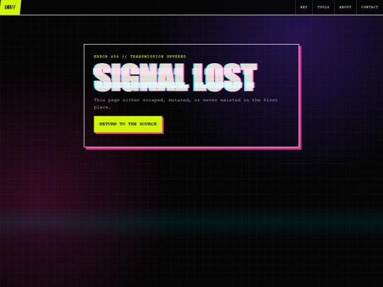 not_found screenshot