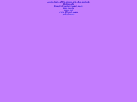 links screenshot