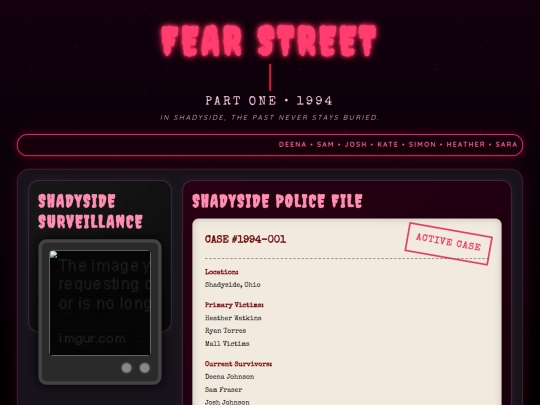 fearstreet screenshot