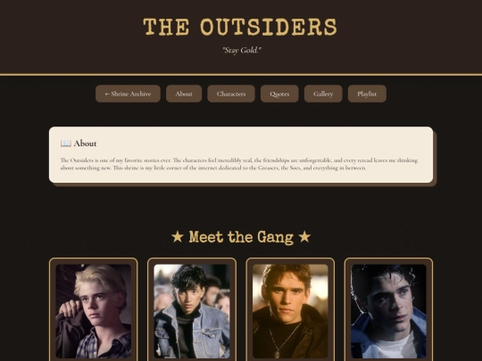outsiders screenshot