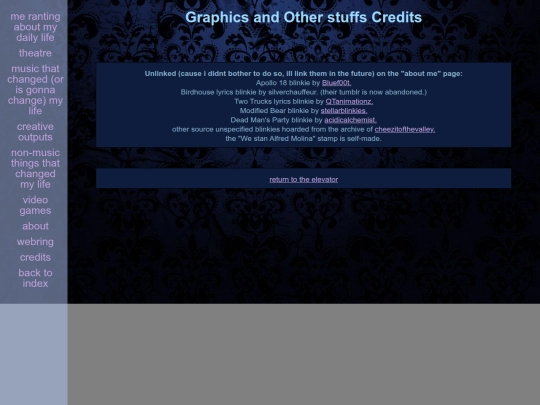 web/credits screenshot