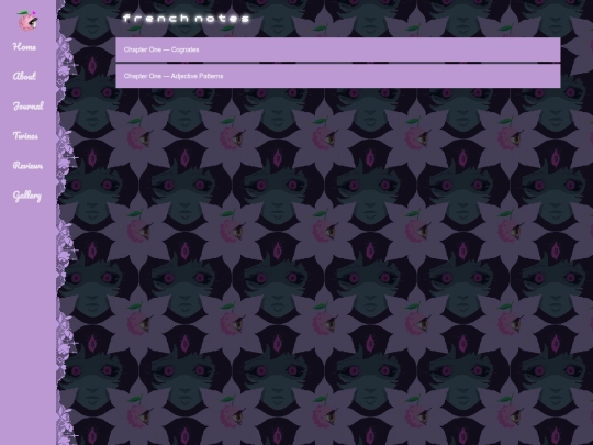 FrenchNotes screenshot