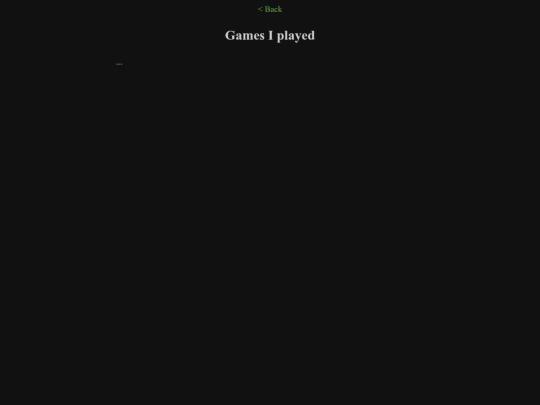 articles/gamesiplayed screenshot