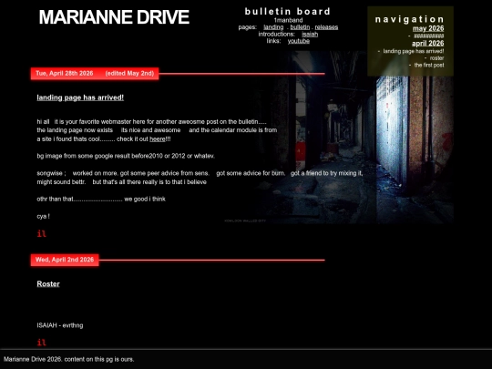blog screenshot