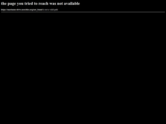 not_found screenshot