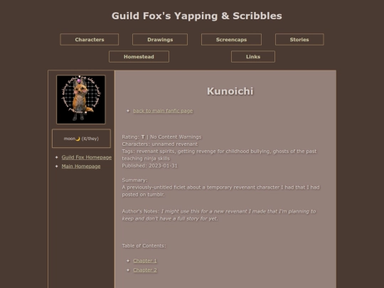 guildfox/kunoichi screenshot
