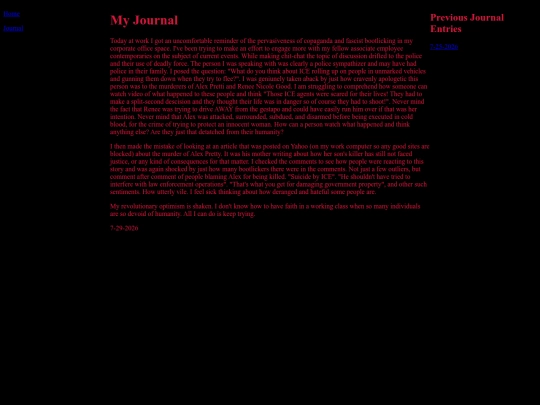 journal screenshot
