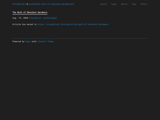 posts/the-myth-of-obsolete-hardware screenshot