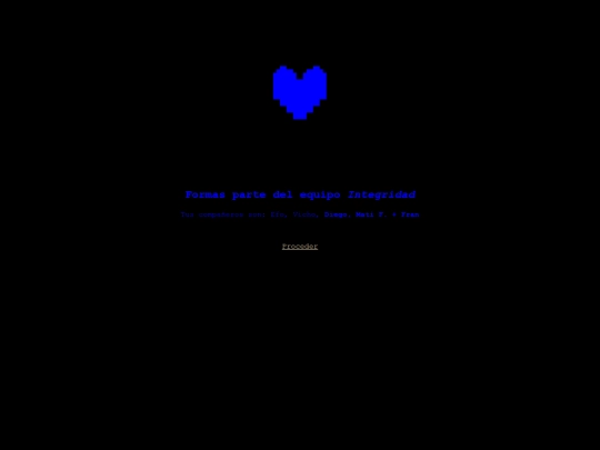 Integrity screenshot