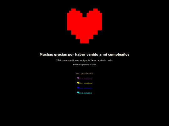 thankyou screenshot