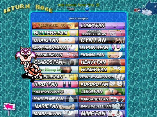 my places :3/fav_characters_page screenshot
