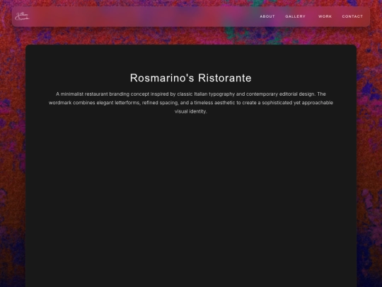 rosmarino screenshot