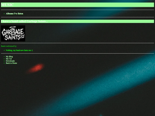 Music screenshot