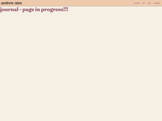 journal screenshot
