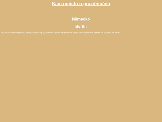 Prazdniny screenshot