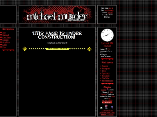 main/blog screenshot