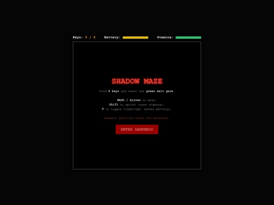 maze screenshot