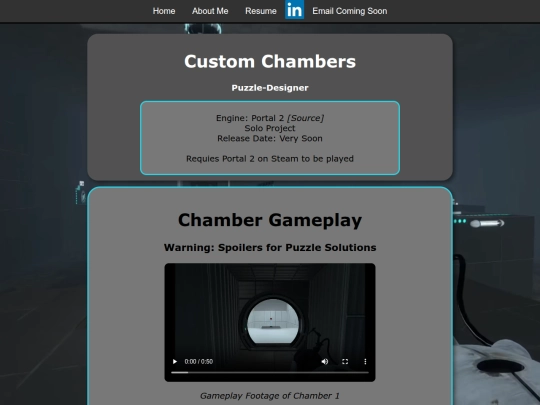 Portal2Chambers screenshot