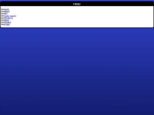 components/menu screenshot