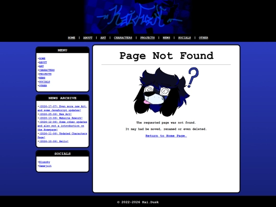 not_found screenshot