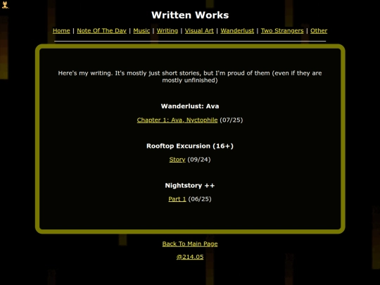 Writing/Writing screenshot