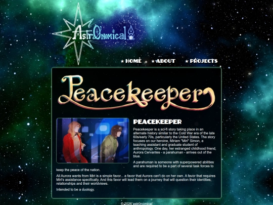 projects screenshot