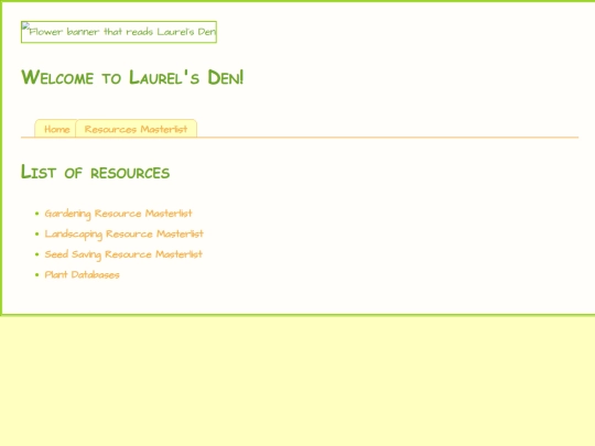 Resources screenshot