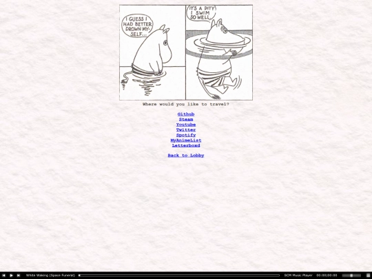 links screenshot
