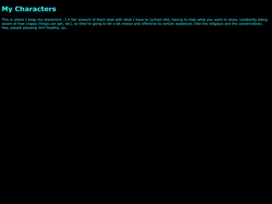 Charatr screenshot