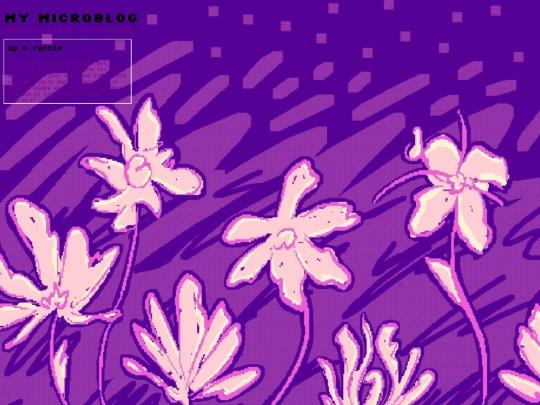 microblog screenshot