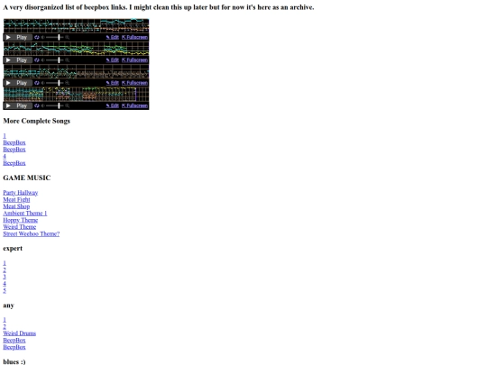 Beepbox Files screenshot