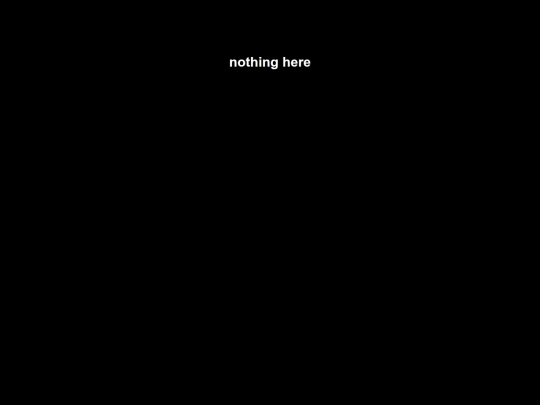 nothing screenshot