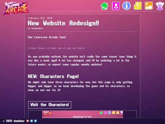 news/website-redesign screenshot