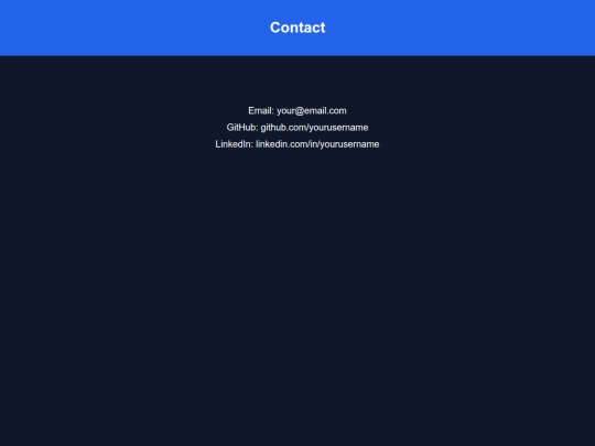 contact screenshot