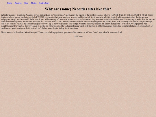 blog/neocitiesrant screenshot
