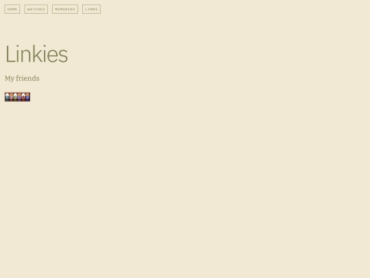 links screenshot