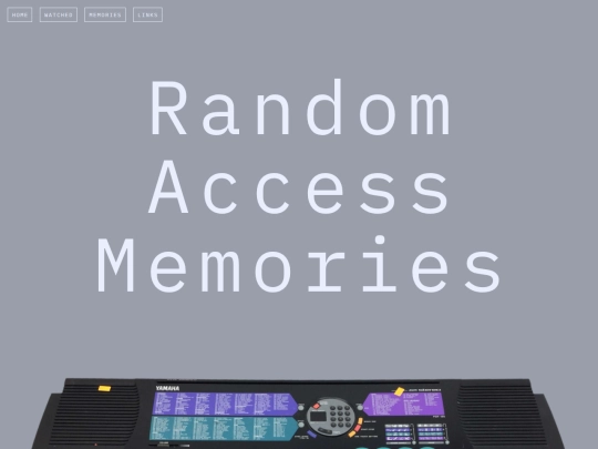 memories screenshot