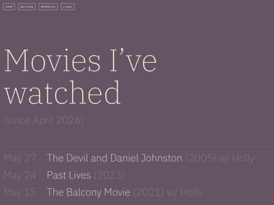 watched screenshot