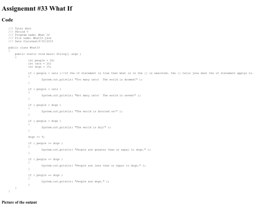 ifstatements/33/program33 screenshot