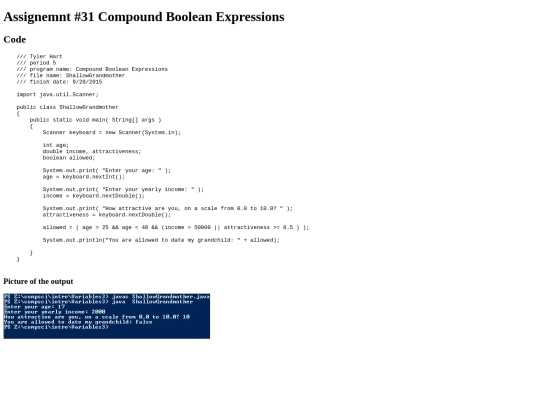 variables3/program31 screenshot