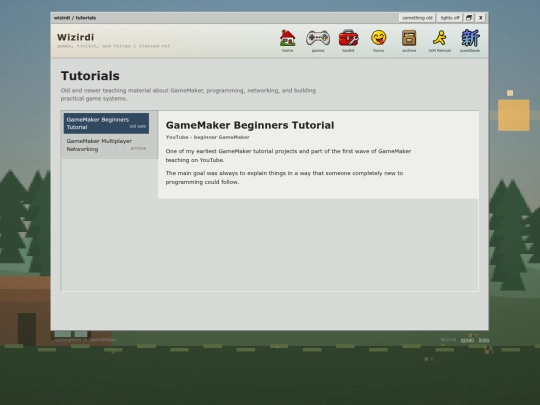 tutorials screenshot