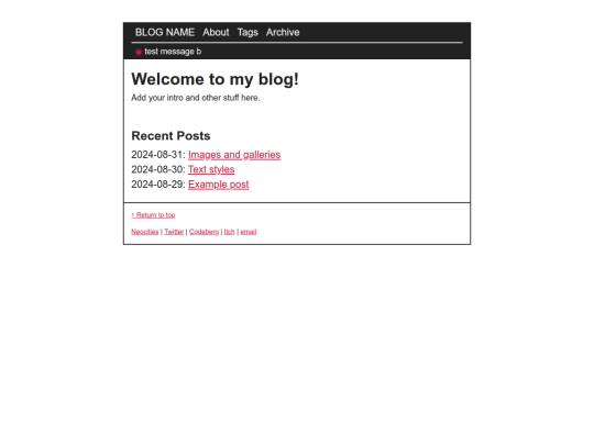 blog screenshot