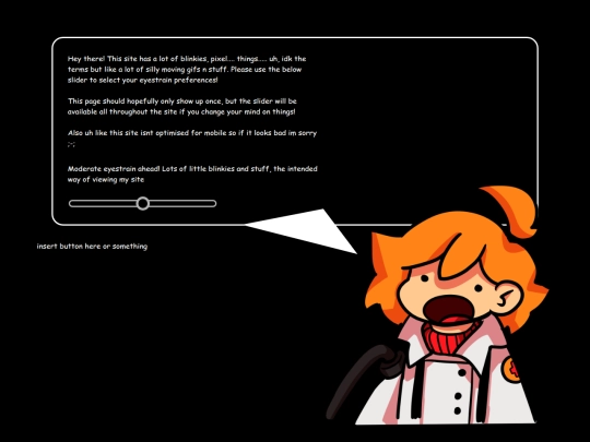eyestrain-warining screenshot