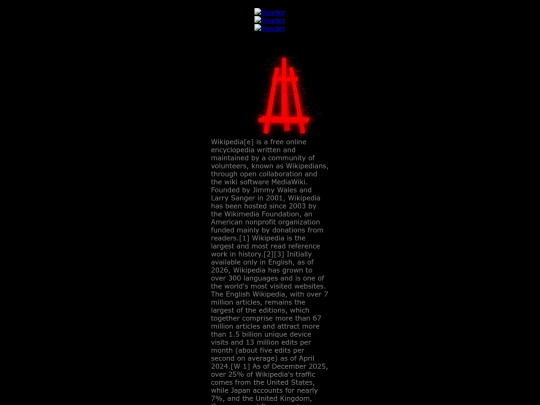 testpage screenshot