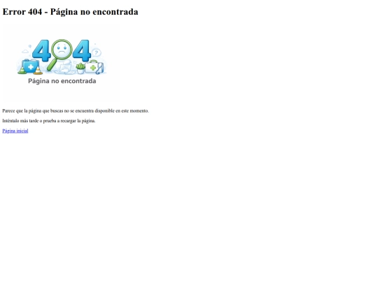 articulos/error screenshot