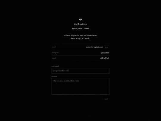 contact screenshot