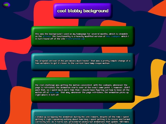lab/experiments/blobbybackground screenshot
