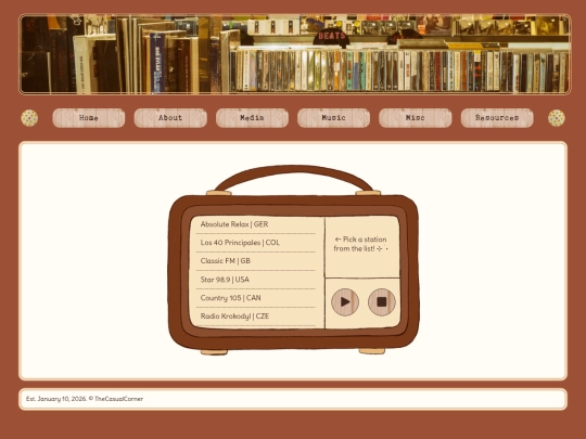 pages/radio screenshot