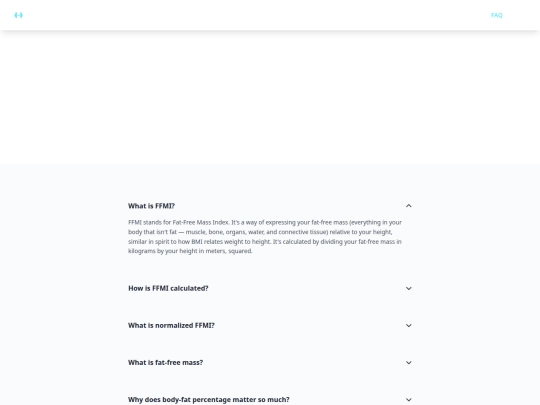 faq screenshot