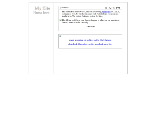 fountain/air/templates/preview/waves screenshot